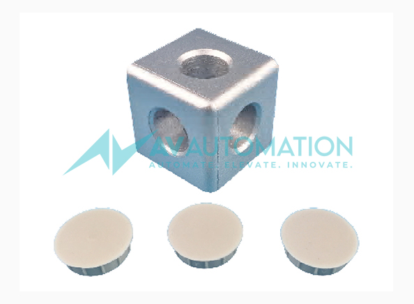 3-way-corner-connector-die-cast-aluminum-silver-powder-coating