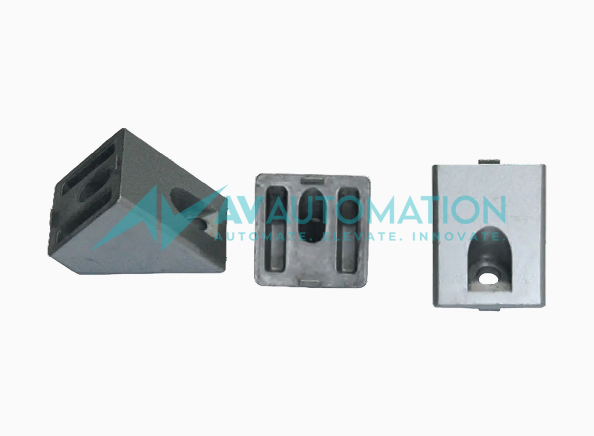 45-support-connector-die-cast-aluminum-powder-coating