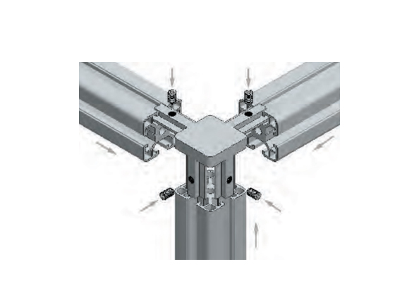 concealed-3-way-corner-connector-die-cast-zinc-silver-powder-coating